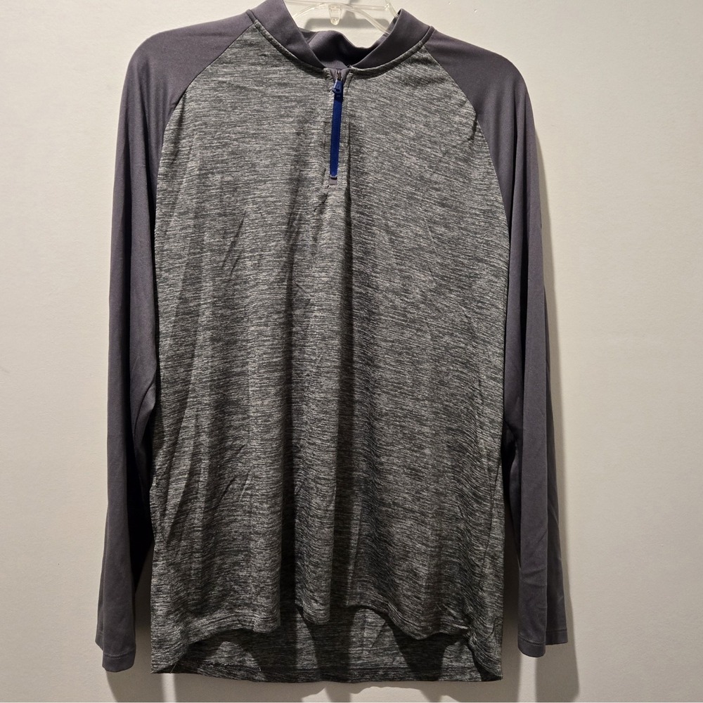 Under Armour UA Tech 2.0 Quarter Zip Pullover Mens Large Gray Solid‎ Golf Light